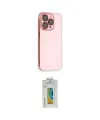 ieg™ iPhone 14 Pro Kılıf Siluet Minimal Özel Seri - Siyah Polymer Nano Ekran Koruyucu