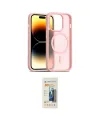 ieg™ iPhone 14 Pro Kılıf Siluet Minimal Prime - Siyah 6D Mat Seramik Hayalet Nano Ekran Koruyucu