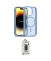 ieg™ iPhone 14 Pro Kılıf Siluet Minimal Prime - Siyah Bilvis Hayalet Cam Ekran Koruyucu
