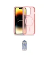 ieg™ iPhone 14 Pro Kılıf Siluet Minimal Prime - Siyah Joko Magic 5D Cam