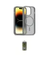 ieg™ iPhone 14 Pro Kılıf Siluet Minimal Prime - Siyah Joko Magic 5D Hayalet Cam