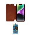 ieg™ iPhone 14 Pro Kılıf Siluet Minimal Serisi - Siyah 18D Cam Ekran Koruyucu