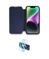 ieg™ iPhone 14 Pro Kılıf Siluet Minimal Serisi - Siyah 3D Antistatik Cam Ekran Koruyucu