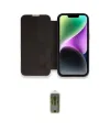 ieg™ iPhone 14 Pro Kılıf Siluet Minimal Serisi - Siyah Joko Magic 5D Hayalet Cam