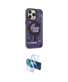 ieg™ iPhone 14 Pro Kılıf Siluet Modern Koleksiyonu - Siyah 3D Antistatik Cam Ekran Koruyucu