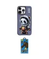 ieg™ iPhone 14 Pro Kılıf Siluet Modern Özel Seri - Siyah 18D Cam Ekran Koruyucu