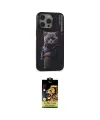 ieg™ iPhone 14 Pro Kılıf Siluet Modern Özel Seri - Siyah Buffer Cam Ekran Koruyucu