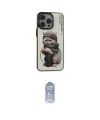 ieg™ iPhone 14 Pro Kılıf Siluet Modern Özel Seri - Siyah Joko Magic 5D Cam
