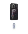 ieg™ iPhone 14 Pro Kılıf Siluet Modern Özel Seri - Siyah Joko Magic 5D Cam