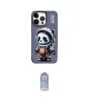 ieg™ iPhone 14 Pro Kılıf Siluet Modern Özel Seri - Siyah Joko Magic 5D Cam