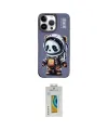 ieg™ iPhone 14 Pro Kılıf Siluet Modern Özel Seri - Siyah Polymer Nano Ekran Koruyucu