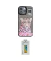 ieg™ iPhone 14 Pro Kılıf Siluet Modern Özel Seri - Siyah Polymer Nano Ekran Koruyucu
