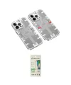 ieg™ iPhone 14 Pro Kılıf Ufuk Doku Prime - Siyah 20D Premium Cam Ekran Koruyucu