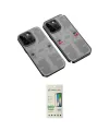 ieg™ iPhone 14 Pro Kılıf Ufuk Doku Prime - Siyah 20D Premium Cam Ekran Koruyucu