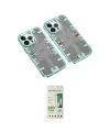 ieg™ iPhone 14 Pro Kılıf Ufuk Doku Prime - Siyah 20D Premium Cam Ekran Koruyucu