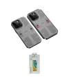 ieg™ iPhone 14 Pro Kılıf Ufuk Doku Prime - Siyah Polymer Nano Ekran Koruyucu