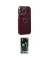 ieg™ iPhone 14 Pro Kılıf Ufuk Form Prime - Siyah 360 Mat Full Body Arka Koruyucu