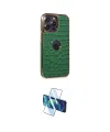 ieg™ iPhone 14 Pro Kılıf Ufuk Form Prime - Siyah 3D Antistatik Cam Ekran Koruyucu