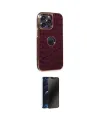 ieg™ iPhone 14 Pro Kılıf Ufuk Form Prime - Siyah 3D Antistatik Hayalet Cam Ekran Koruyucu