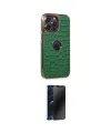 ieg™ iPhone 14 Pro Kılıf Ufuk Form Prime - Siyah 3D Antistatik Hayalet Cam Ekran Koruyucu