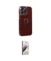ieg™ iPhone 14 Pro Kılıf Ufuk Form Prime - Siyah Bilvis 3D Mat Cam Ekran Koruyucu