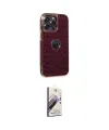 ieg™ iPhone 14 Pro Kılıf Ufuk Form Prime - Siyah Bilvis 3D Mat Cam Ekran Koruyucu