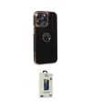 ieg™ iPhone 14 Pro Kılıf Ufuk Form Prime - Siyah Bilvis Hayalet Cam Ekran Koruyucu
