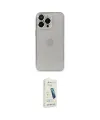 ieg™ iPhone 14 Pro Kılıf Ufuk Minimal Özel Seri - Şeffaf Pasifik Cam Ekran Koruyucu