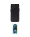 ieg™ iPhone 14 Pro Kılıf Ufuk Minimal Özel Seri - Siyah 18D Cam Ekran Koruyucu