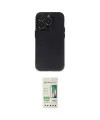 ieg™ iPhone 14 Pro Kılıf Ufuk Minimal Özel Seri - Siyah 20D Premium Cam Ekran Koruyucu