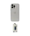 ieg™ iPhone 14 Pro Kılıf Ufuk Minimal Özel Seri - Siyah Bilvis Hayalet Cam Ekran Koruyucu