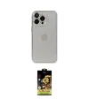 ieg™ iPhone 14 Pro Kılıf Ufuk Minimal Özel Seri - Siyah Buffer Cam Ekran Koruyucu