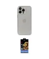 ieg™ iPhone 14 Pro Kılıf Ufuk Minimal Özel Seri - Siyah Buffer Hayalet Cam Ekran Koruyucu