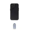 ieg™ iPhone 14 Pro Kılıf Ufuk Minimal Özel Seri - Siyah Joko Magic 5D Cam