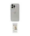 ieg™ iPhone 14 Pro Kılıf Ufuk Minimal Özel Seri - Siyah Mat Seramik Nano Ekran Koruyucu