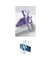 ieg™ iPhone 14 Pro Kılıf Vadi Çizgi Özel Seri - Siyah 3D Antistatik Cam Ekran Koruyucu