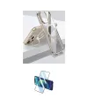 ieg™ iPhone 14 Pro Kılıf Vadi Çizgi Özel Seri - Siyah 3D Antistatik Cam Ekran Koruyucu