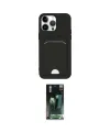 ieg™ iPhone 14 Pro Kılıf Vadi Çizgi Prime - Siyah 360 Mat Full Body Arka Koruyucu