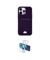 ieg™ iPhone 14 Pro Kılıf Vadi Çizgi Prime - Siyah 3D Antistatik Cam Ekran Koruyucu