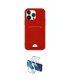 ieg™ iPhone 14 Pro Kılıf Vadi Çizgi Prime - Siyah 3D Antistatik Cam Ekran Koruyucu