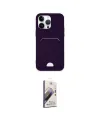 ieg™ iPhone 14 Pro Kılıf Vadi Çizgi Prime - Siyah Bilvis 3D Mat Cam Ekran Koruyucu