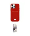 ieg™ iPhone 14 Pro Kılıf Vadi Çizgi Prime - Siyah Bilvis 3D Mat Cam Ekran Koruyucu