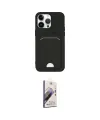 ieg™ iPhone 14 Pro Kılıf Vadi Çizgi Prime - Siyah Bilvis 3D Mat Cam Ekran Koruyucu