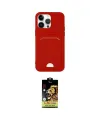 ieg™ iPhone 14 Pro Kılıf Vadi Çizgi Prime - Siyah Buffer Cam Ekran Koruyucu