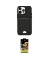 ieg™ iPhone 14 Pro Kılıf Vadi Çizgi Prime - Siyah Buffer Cam Ekran Koruyucu