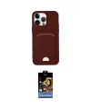 ieg™ iPhone 14 Pro Kılıf Vadi Çizgi Prime - Siyah Buffer Hayalet Cam Ekran Koruyucu