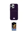 ieg™ iPhone 14 Pro Kılıf Vadi Çizgi Prime - Siyah Buffer Hayalet Cam Ekran Koruyucu