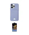 ieg™ iPhone 14 Pro Kılıf Vadi Çizgi Prime - Siyah Buffer Hayalet Cam Ekran Koruyucu