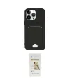 ieg™ iPhone 14 Pro Kılıf Vadi Çizgi Prime - Siyah Mat Seramik Nano Ekran Koruyucu