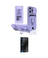 ieg™ iPhone 14 Pro Kılıf Vadi Form Prime - Siyah 3D Antistatik Hayalet Cam Ekran Koruyucu